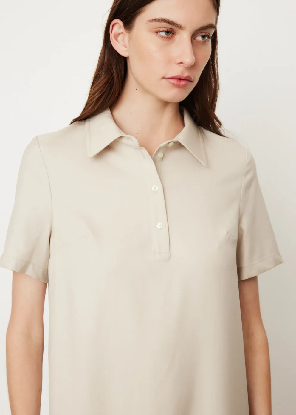 Buttoned Long Dress