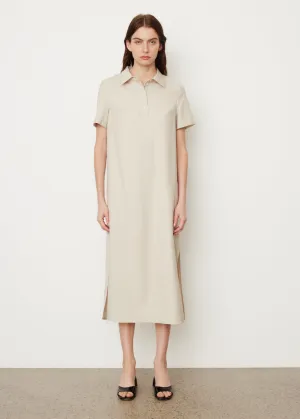 Buttoned Long Dress