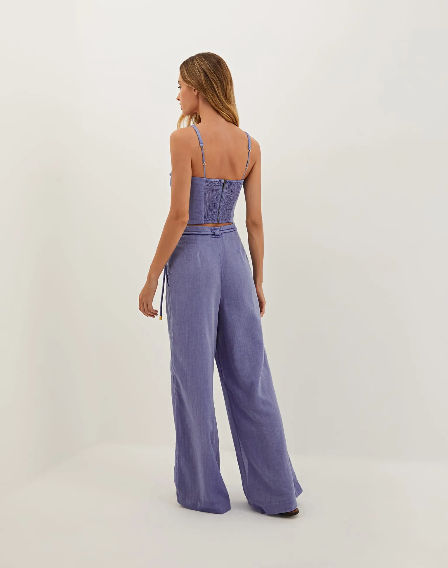 Cassia Pants - Sapphire