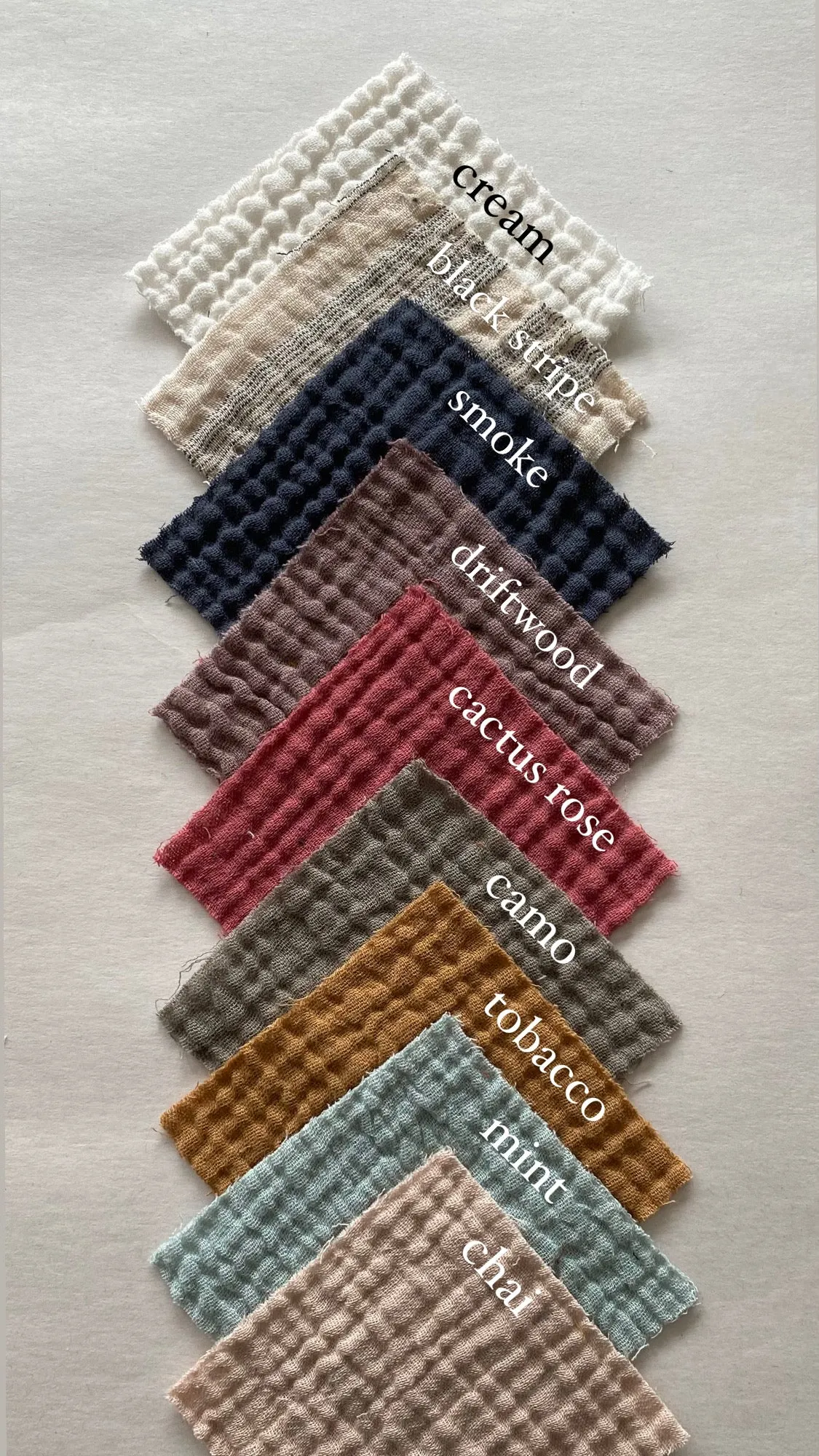 Colour Block - Gauze - Shorts