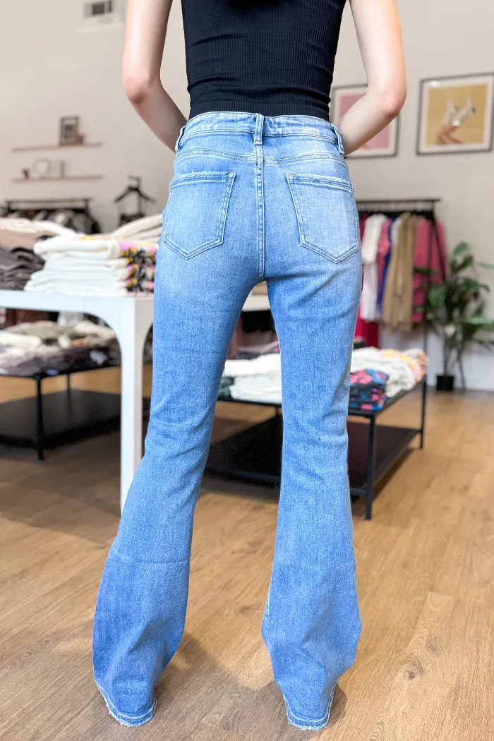 High Rise Flare Jeans