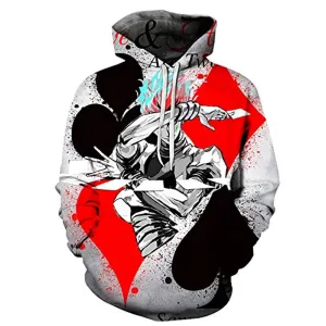 Hunter X Hunter Hoodies - HXH Hisoka 3D Printed Unisex Pullover Hoodie