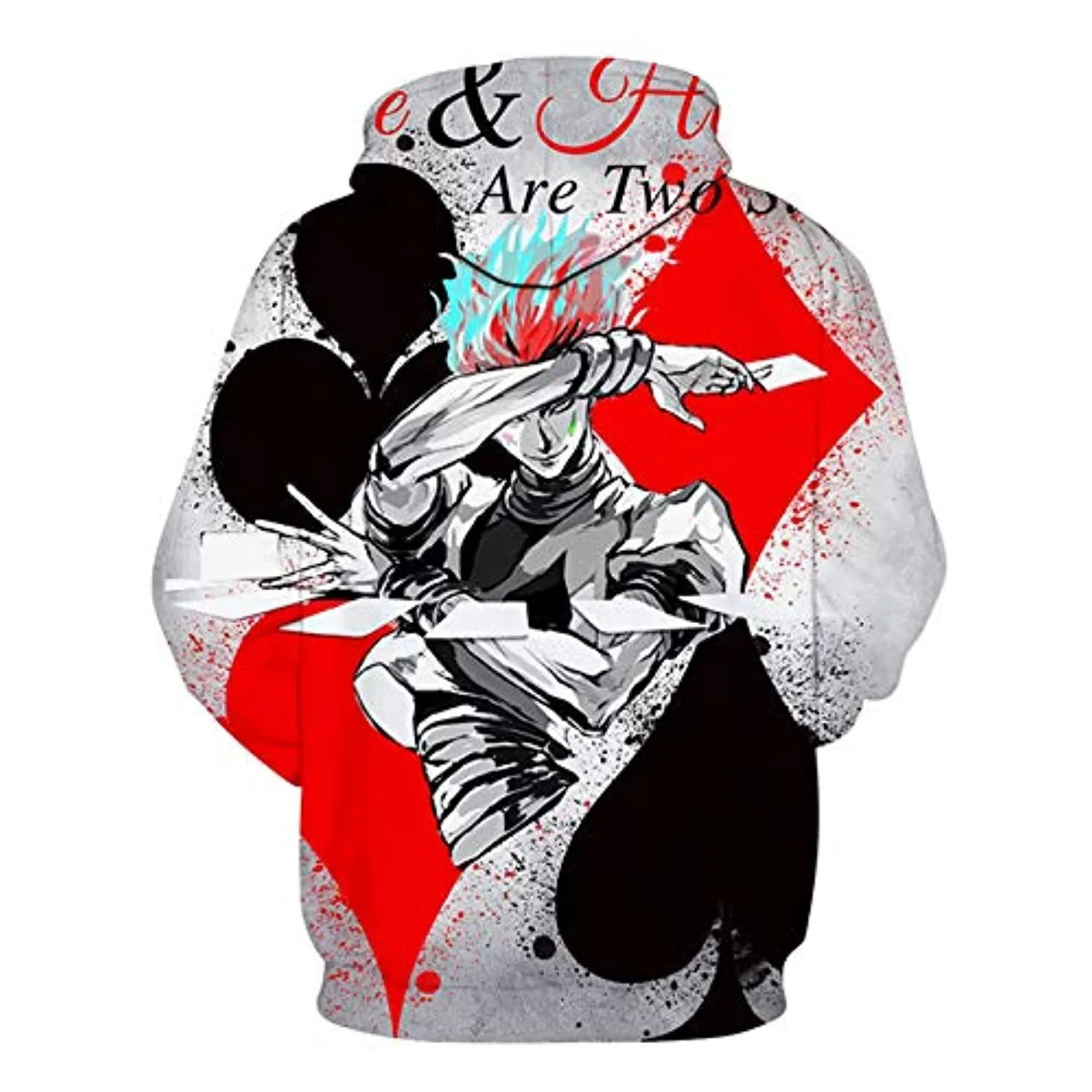 Hunter X Hunter Hoodies - HXH Hisoka 3D Printed Unisex Pullover Hoodie