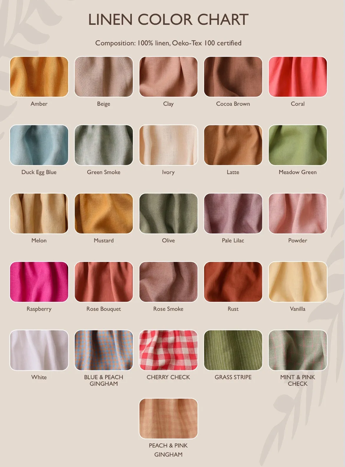 Latte Linen Buttoned Shorts
