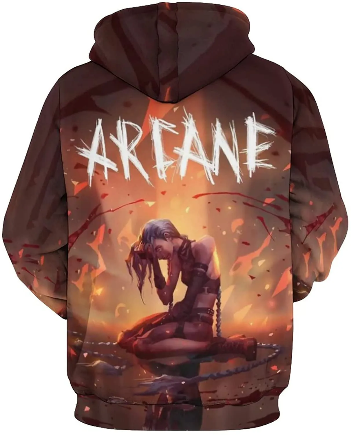 League of Legends Hoodies - Character Jinx Hooded Sweatshirts