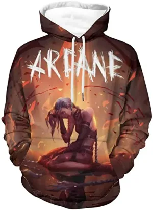 League of Legends Hoodies - Character Jinx Hooded Sweatshirts