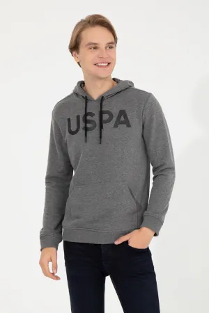 Mens Basic Hoodie Anthracite Melange