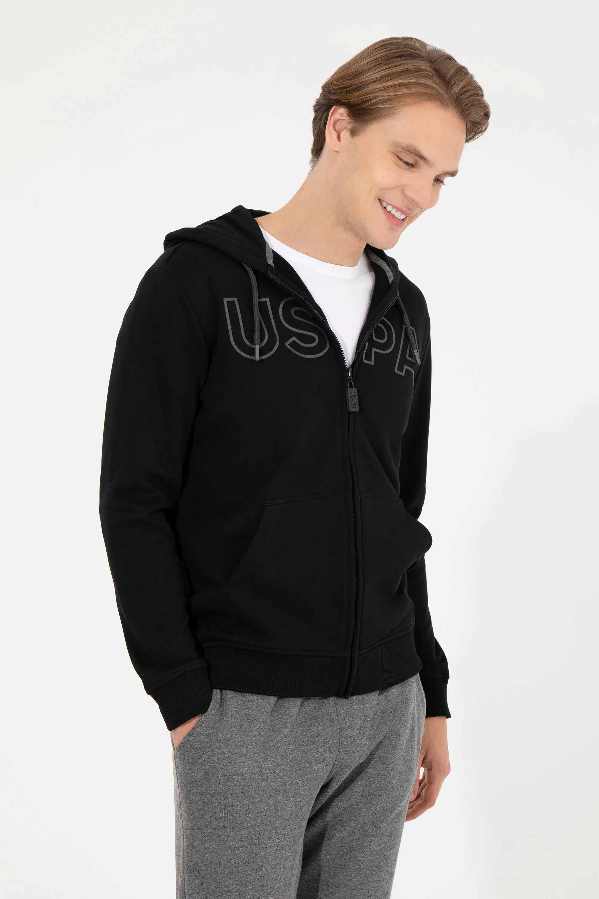 Mens Basic Hoodie Black