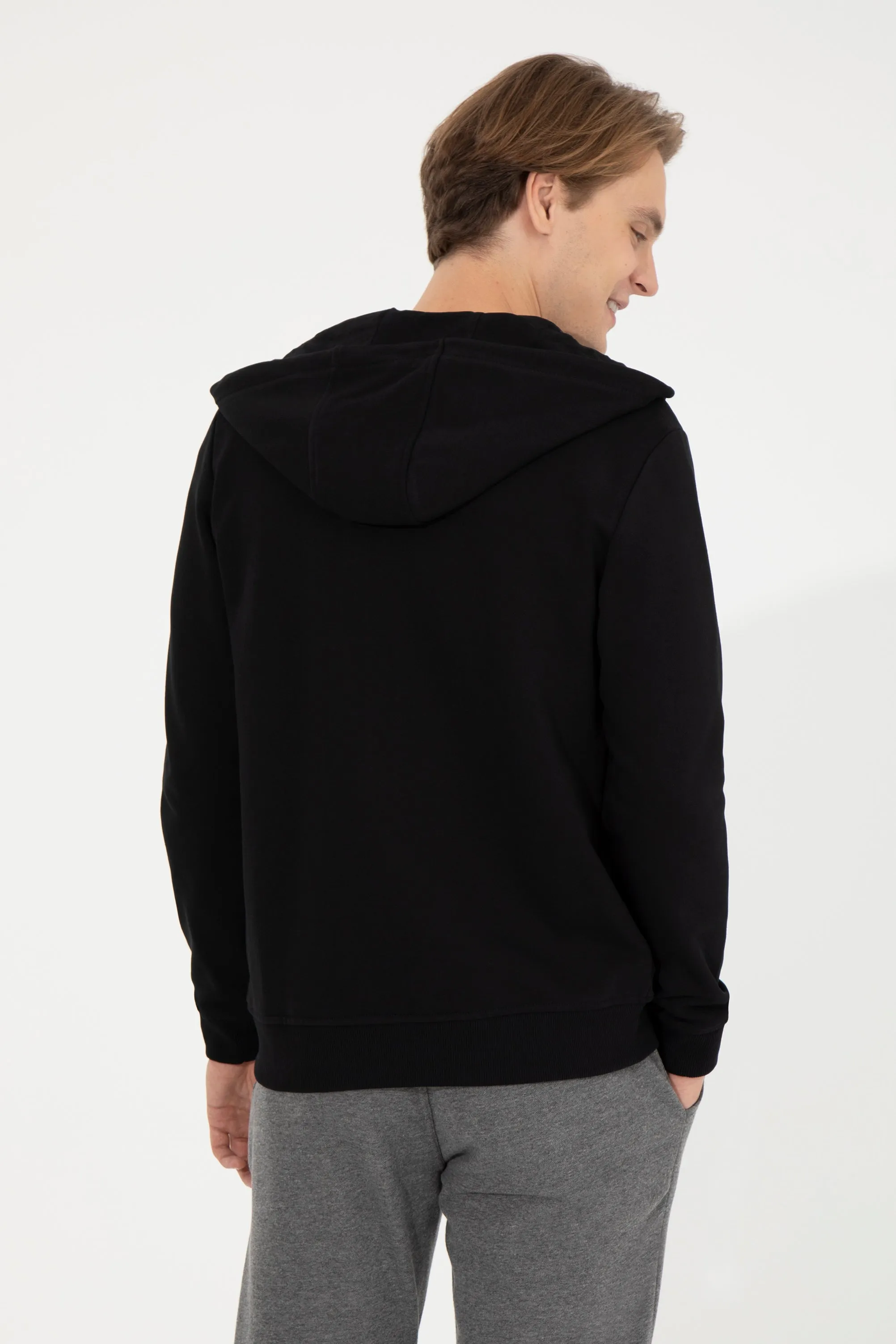 Mens Basic Hoodie Black