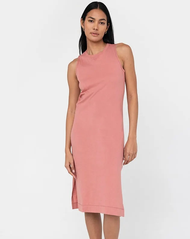 Relaxed Midi Muscle Dress