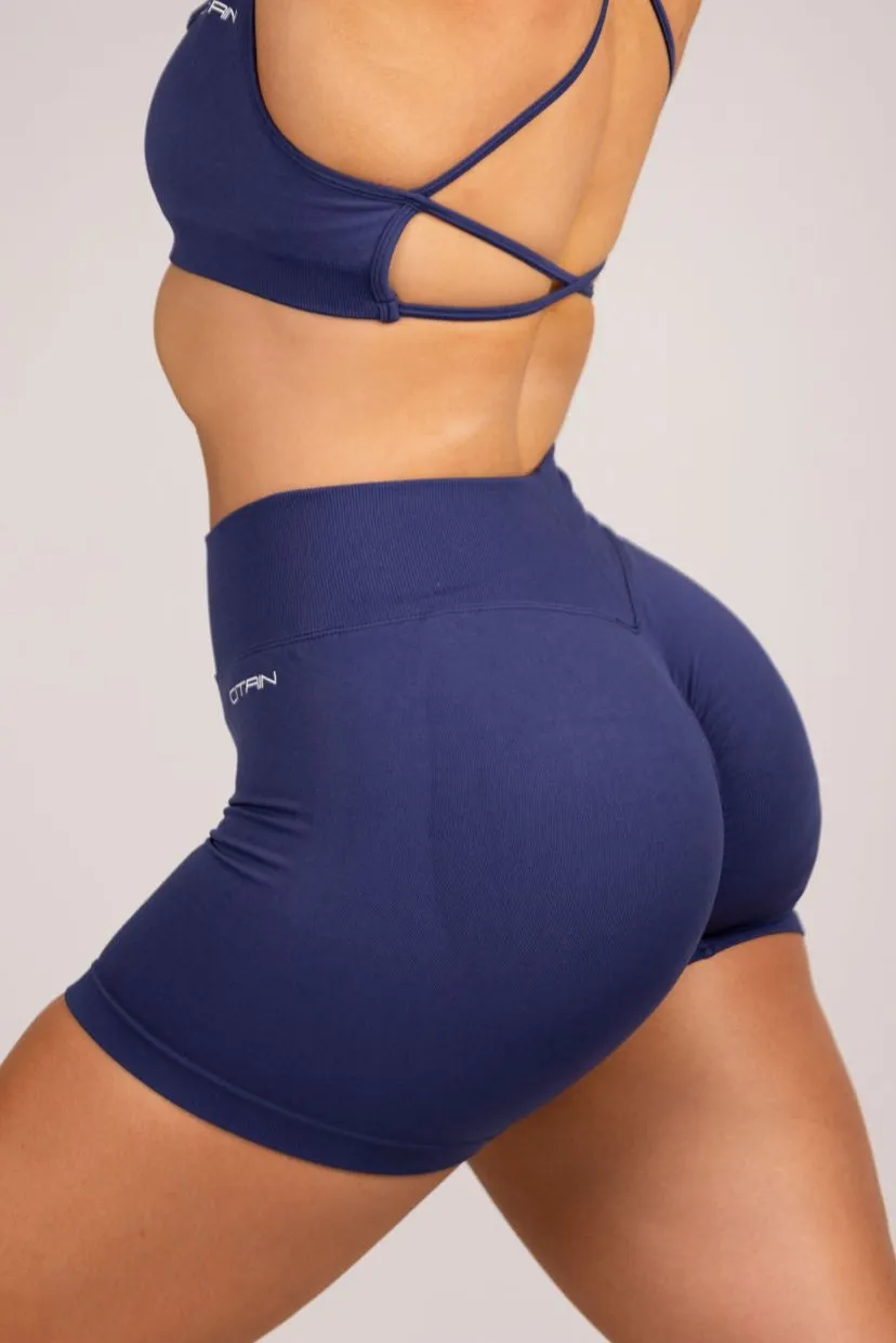SERENITY CONTOUR SHORTS - NAVY